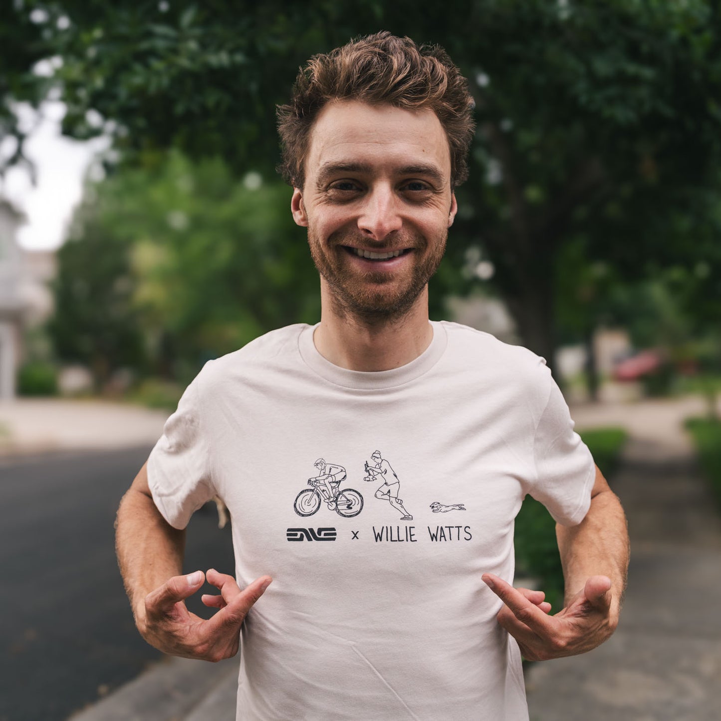 Enve x Willie Watts Tee: Bone