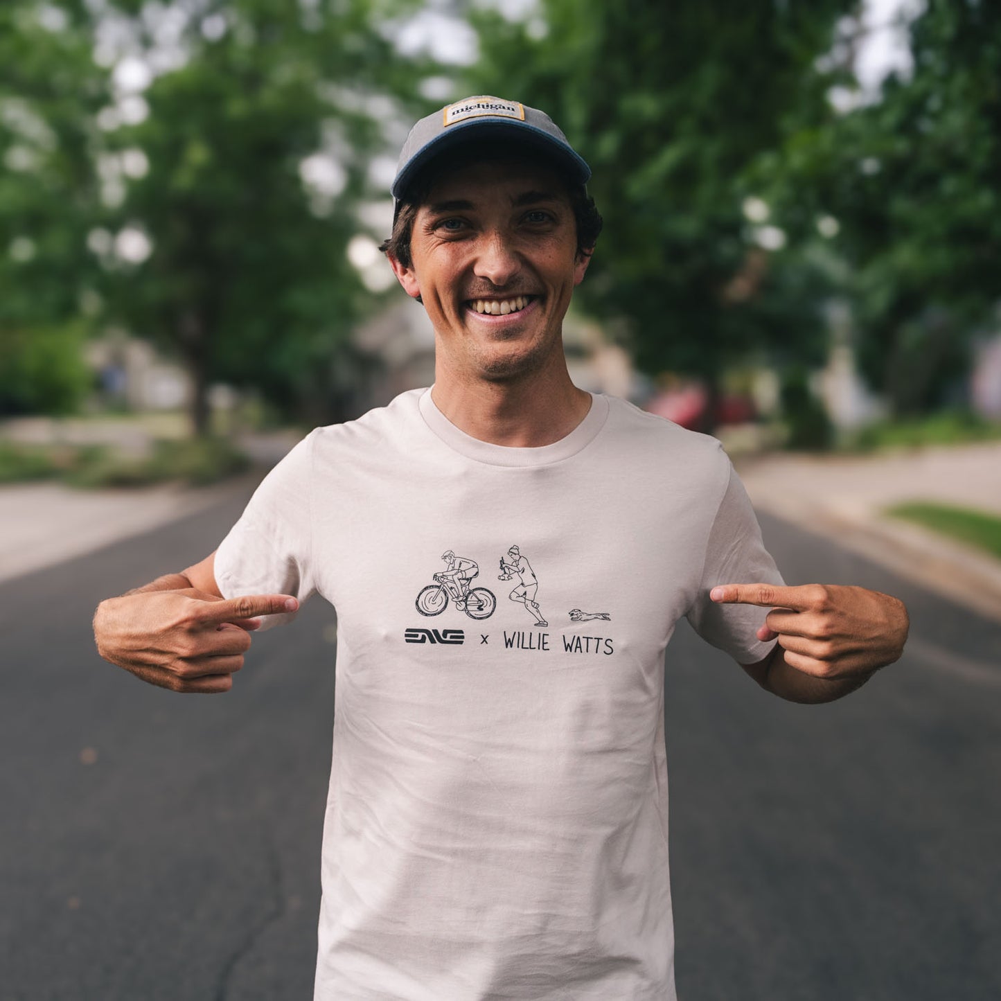 Enve x Willie Watts Tee: Bone